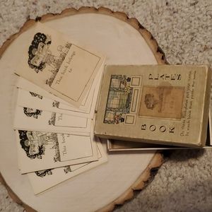 Vintage Rust Craft Book Plates Boston